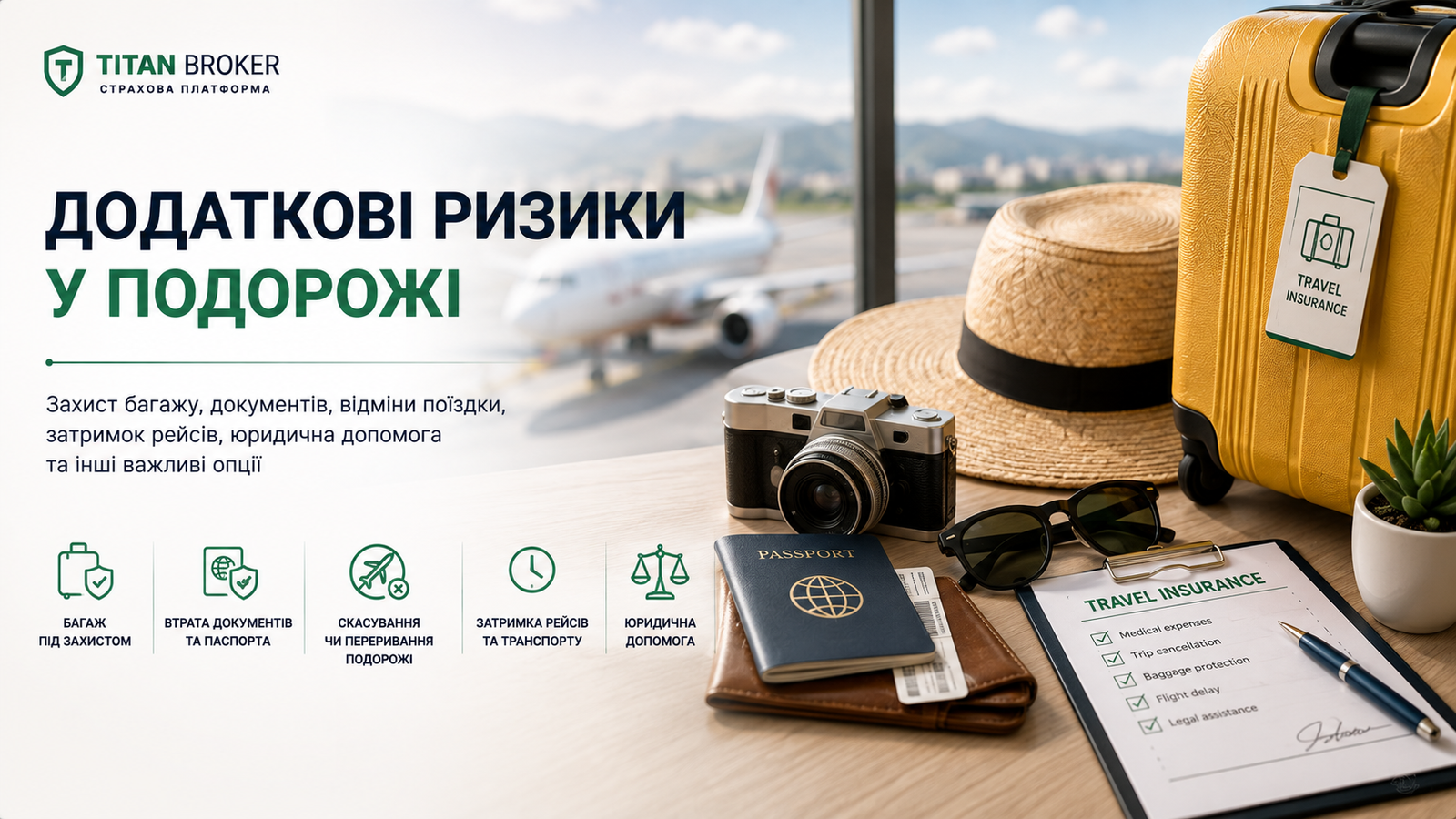 Додаткові ризики у подорожі